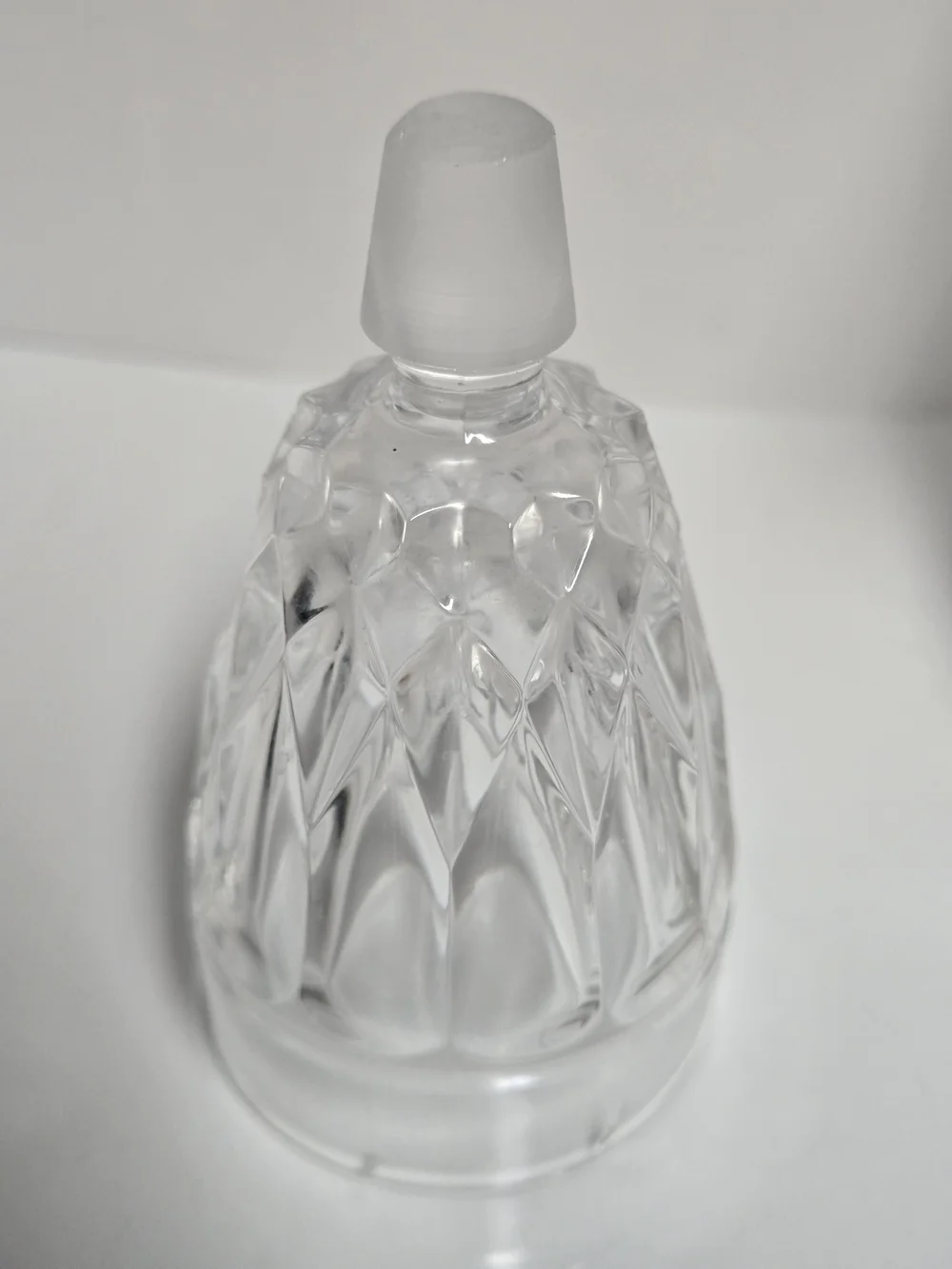 1930’s Barski Bohemia Cut Lead Crystal Mouthwash Decanter